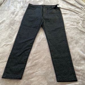 NWT banana republic snakeskin skinny jeans